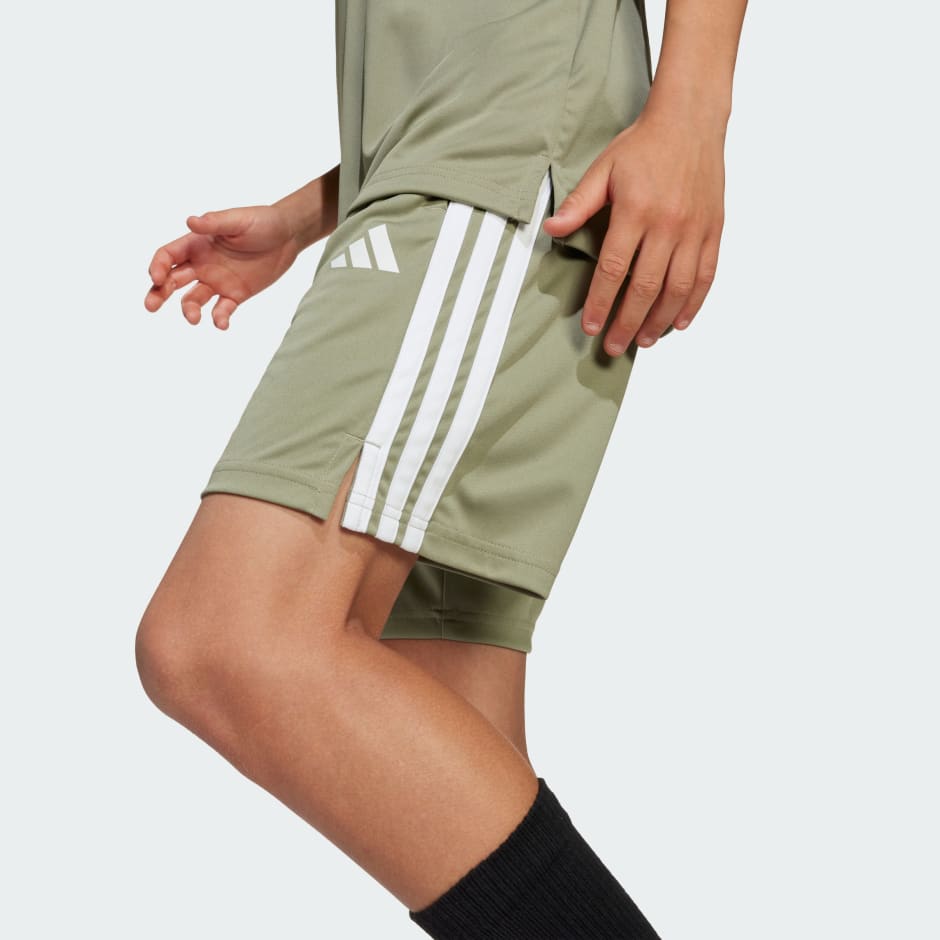 מכנסי Train Essentials 3-Stripes קצרים לילדים