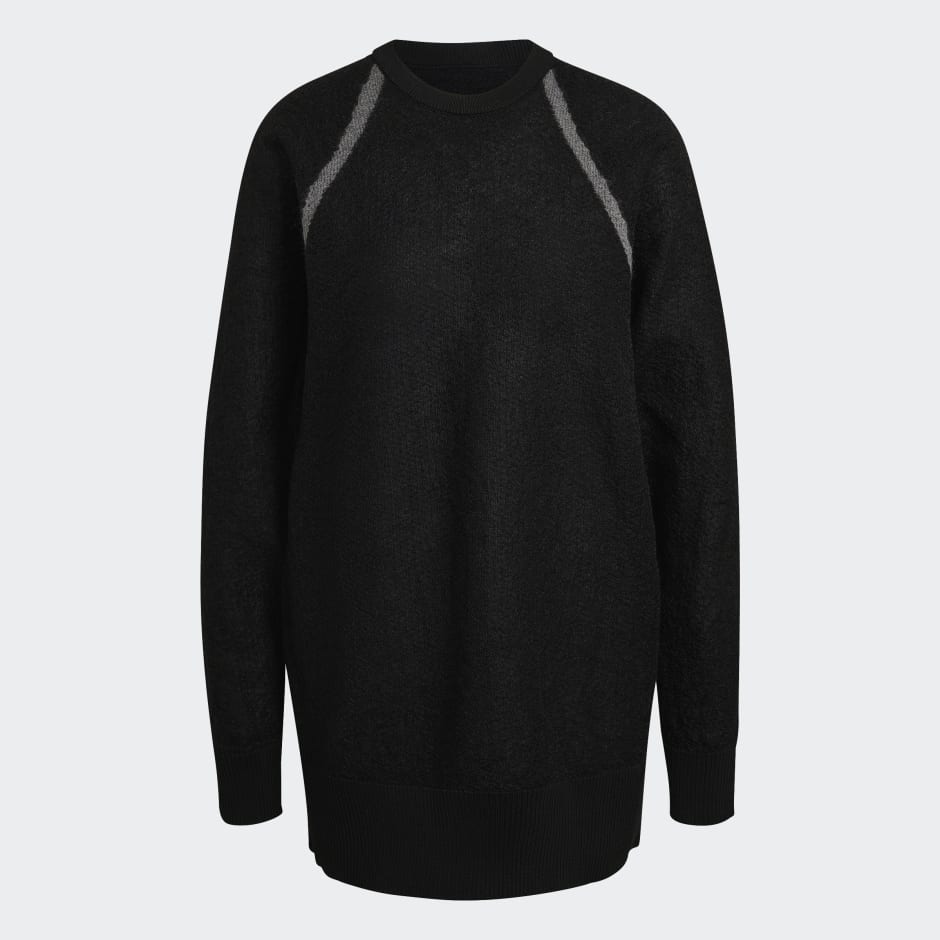 Y-3 Classic Sheer Knit Crew Sweater