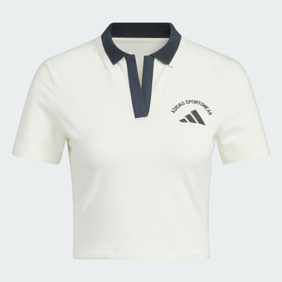 短袖修身 Polo 恤