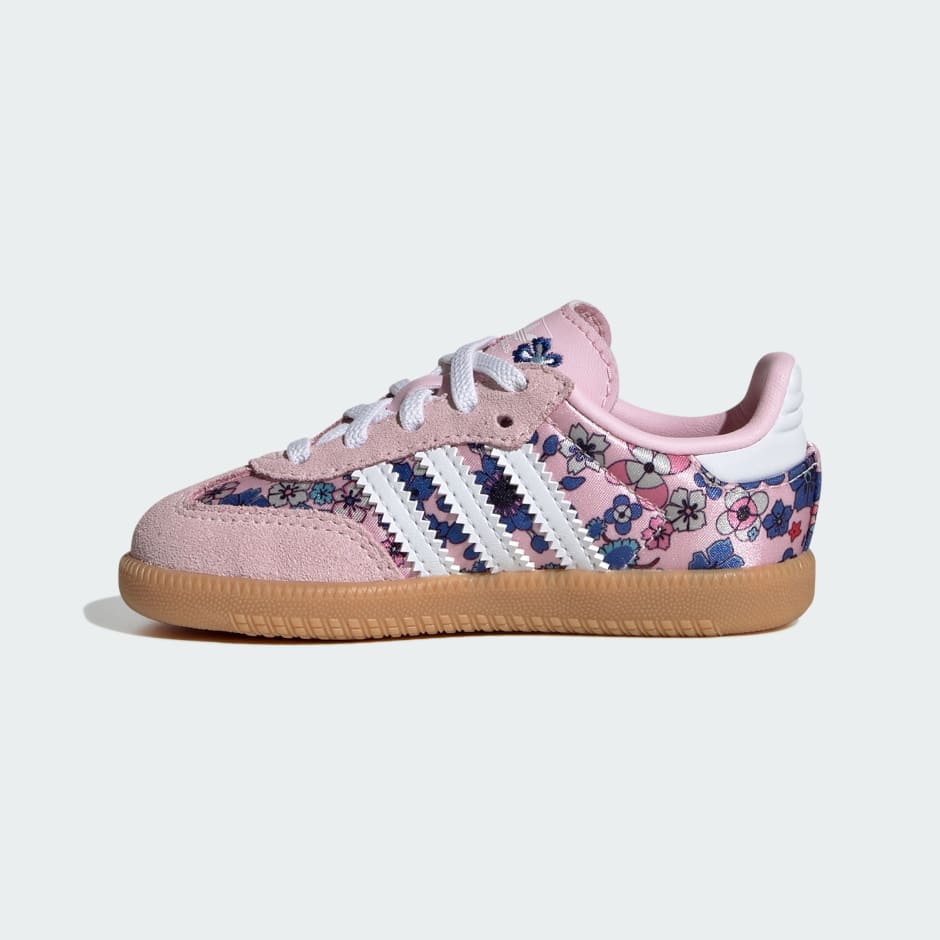 PANTOFI SPORT ADIDAS LIBERTY LONDON SAMBA OG CU &Icirc;NCHIDERE CONFORTABILĂ ȘI ȘIRETURI ELASTICE