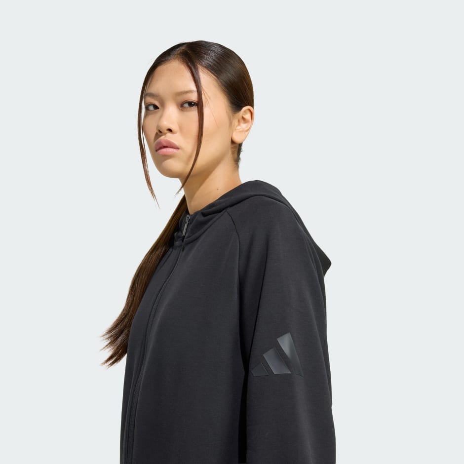 SOFT LUX FULL-ZIP HOODIE