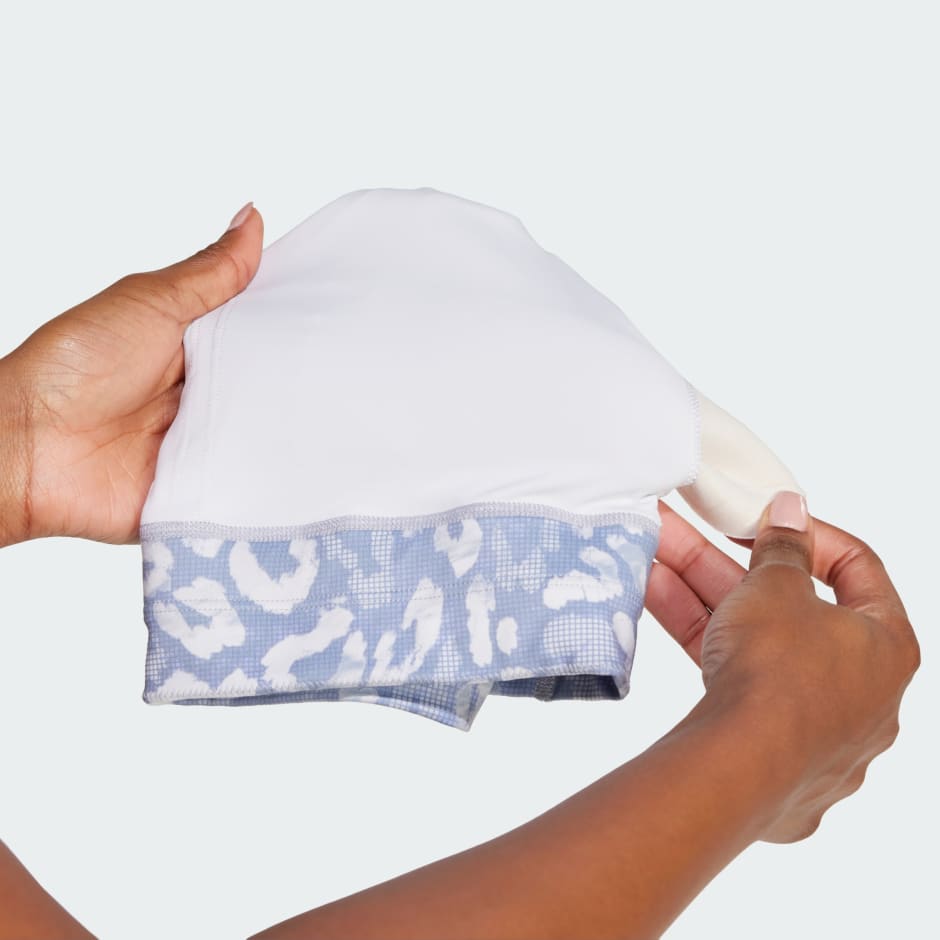 Own the Run Pocket Medium Support Print Bra