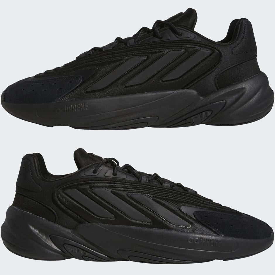 adidas originals ozelia trainers in triple black