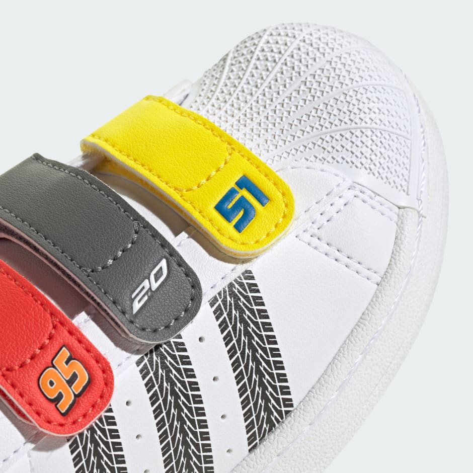 حذاء للأطفال adidas Pixar Cars Superstar II Comfort Closure