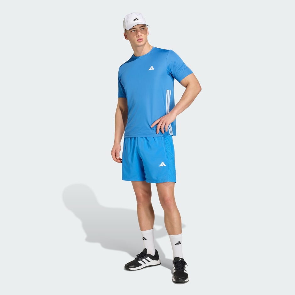 PANTALONI SCURȚI ȚESUȚI DE ANTRENAMENT ESSENTIALS BASE