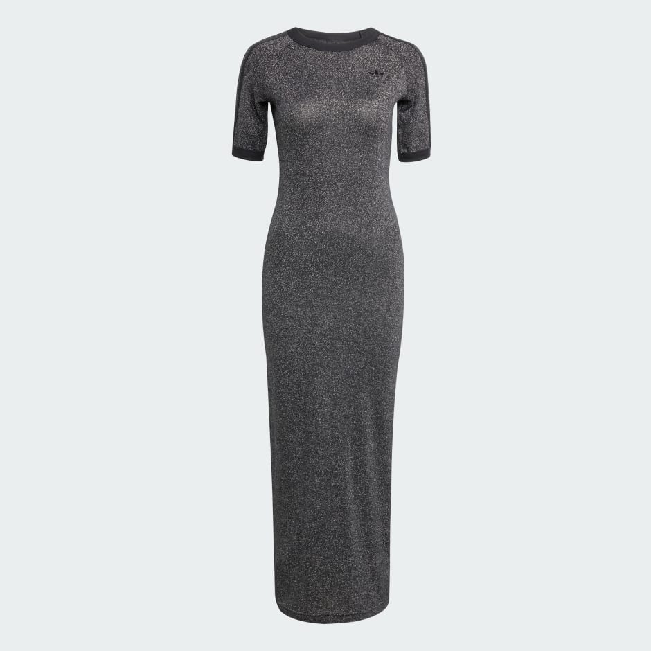 Rochie festivă Adicolor cu sclipici și 3 dungi