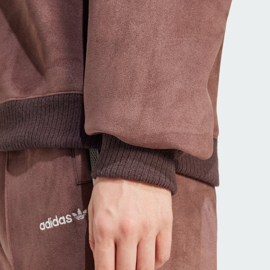 Suede Oversized Sweatshirt