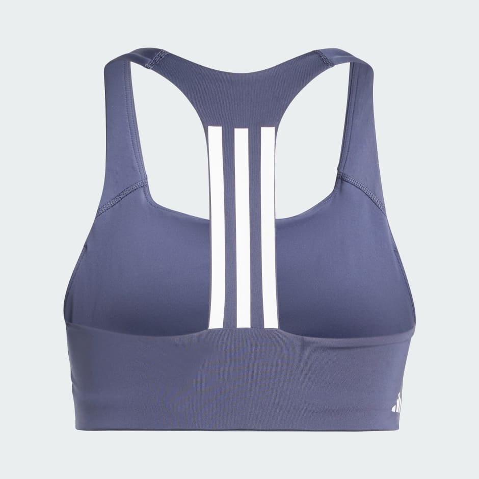 Powerimpact Training Medium-Support 3-Stripes Bra