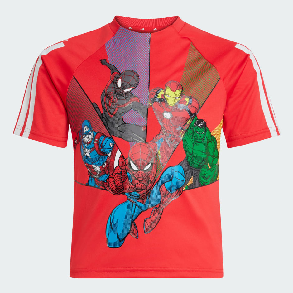 Tricou Omul Păianjen adidas x Marvel pentru copii