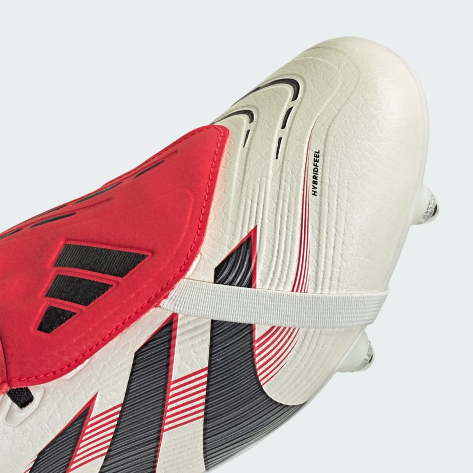 Ghete de fotbal cu limbă pliată pentru teren moale Predator League