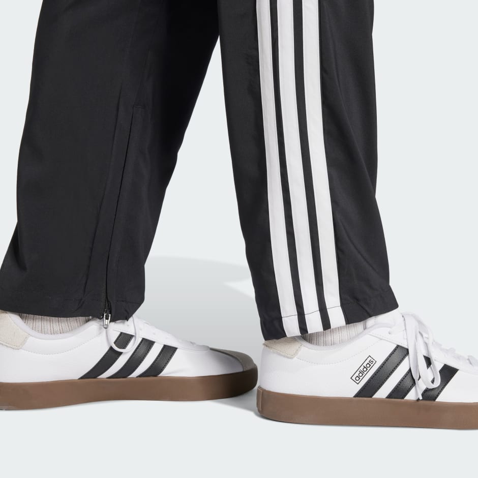Hlače Essentials 3-Stripes Stanford Open Hem