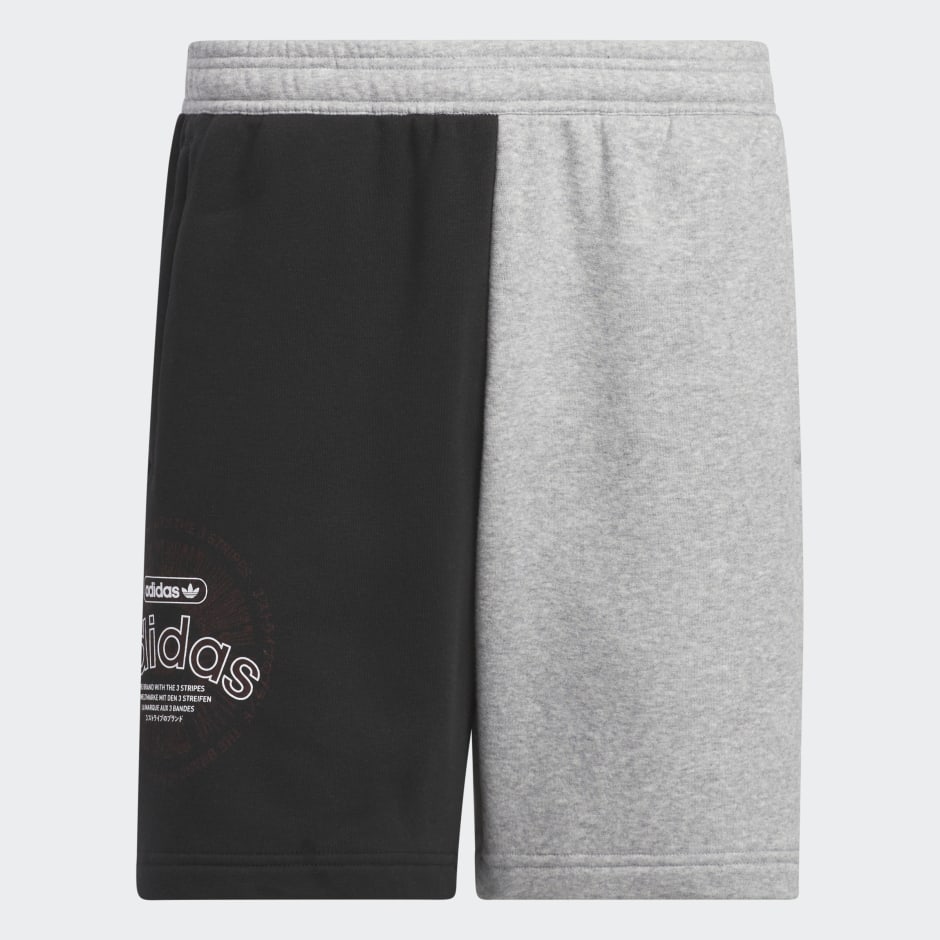 Blocked Fleece Shorts