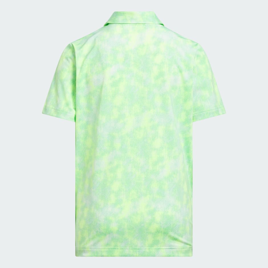 Performance Textured Print Polo Shirt Kids