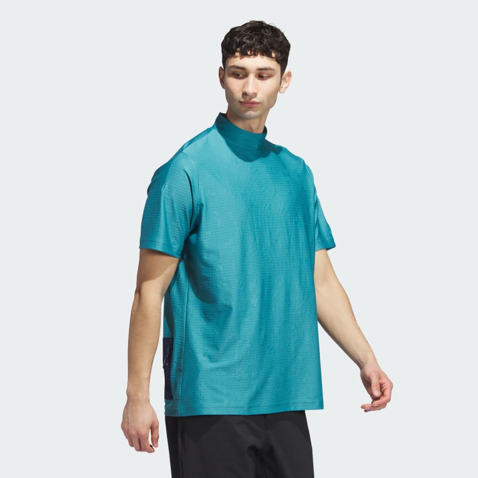 Adicross Mock Neck Polo Shirt