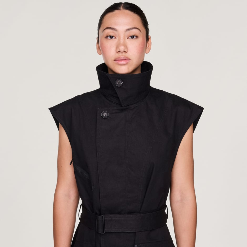 Rochie din twill Y-3 UT