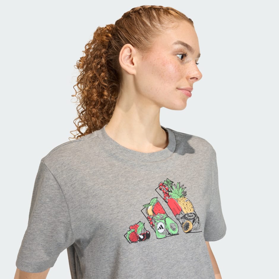 CAMISETA CORTA GRAPHIC FOOD HOLGADA