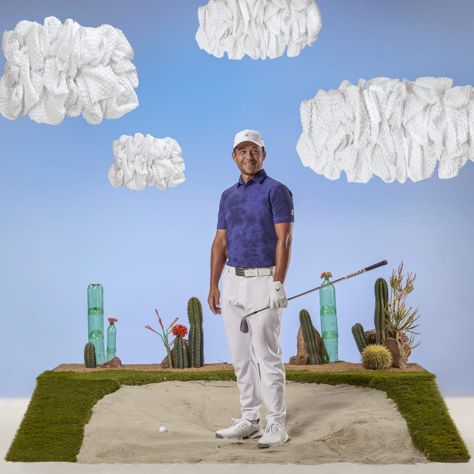 Play Green Spray-Dyed Polo Shirt