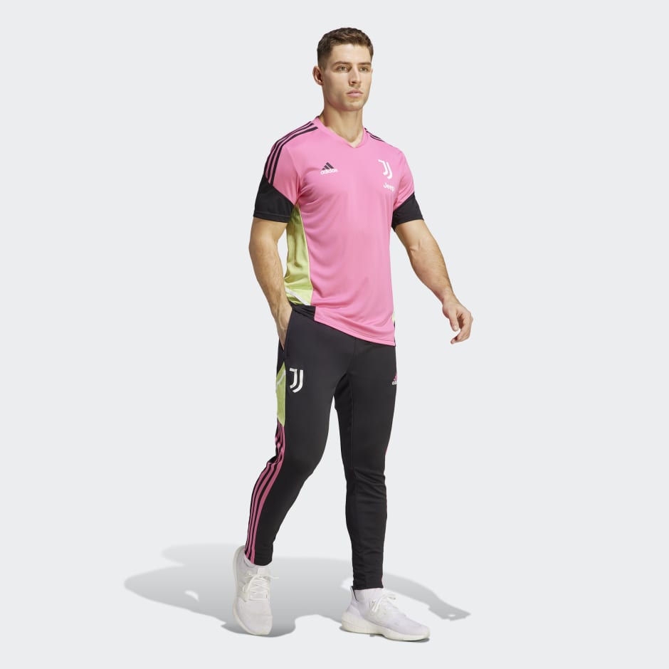 Men's Adidas Juventus Condivo 22 Training Jersey - Pink - Small