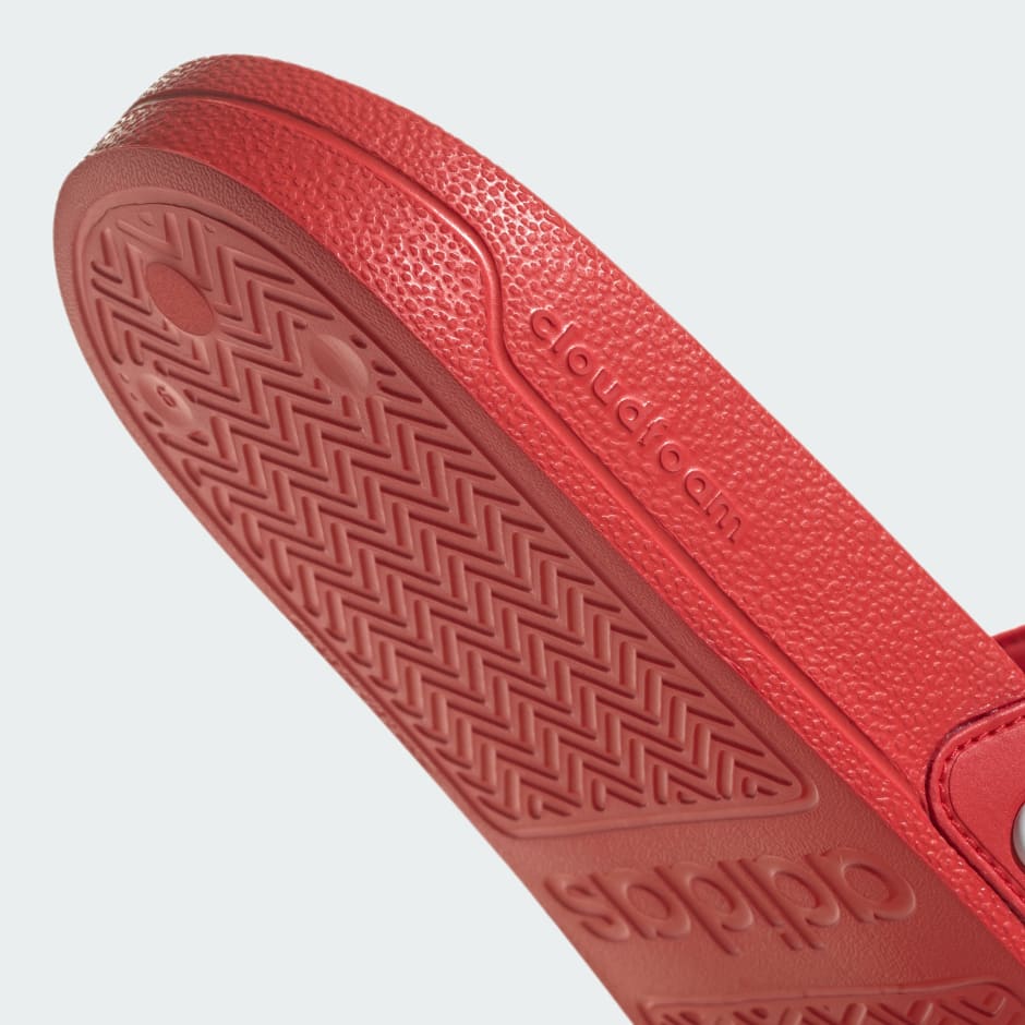 Adilette Shower Slides - Red adidas OM