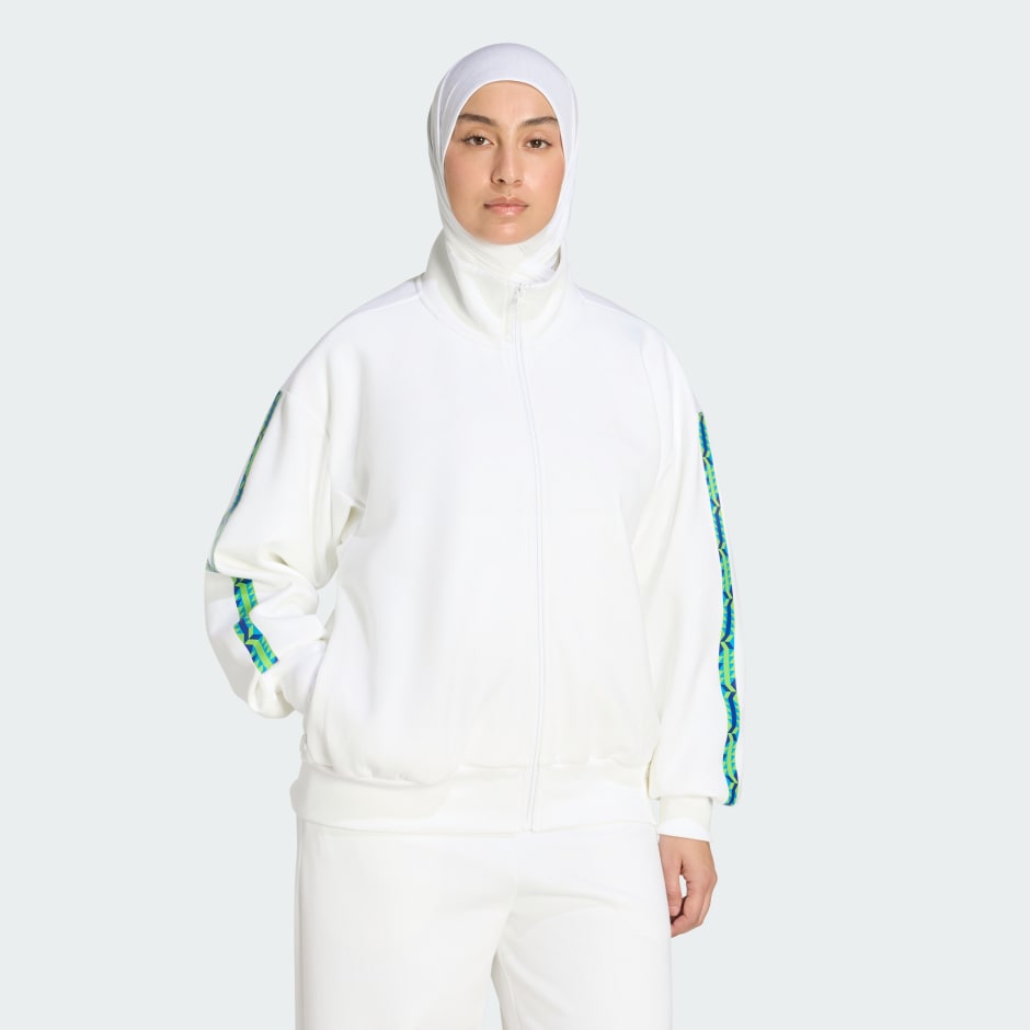 SOFT LUX LOOSE FULL-ZIP Track Top