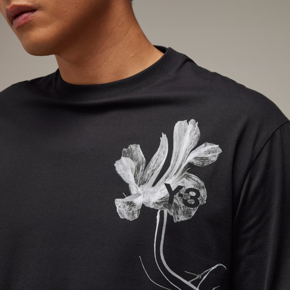 Y-3 Graphic Long Sleeve Tee