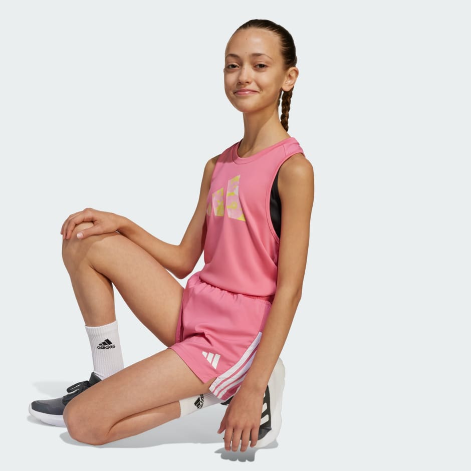 Train Essentials 3-Stripes Shorts Kids