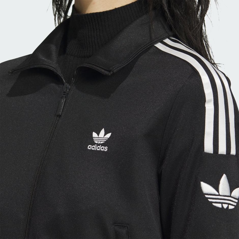 Retro Trefoil Track Top - Black | adidas Hong Kong