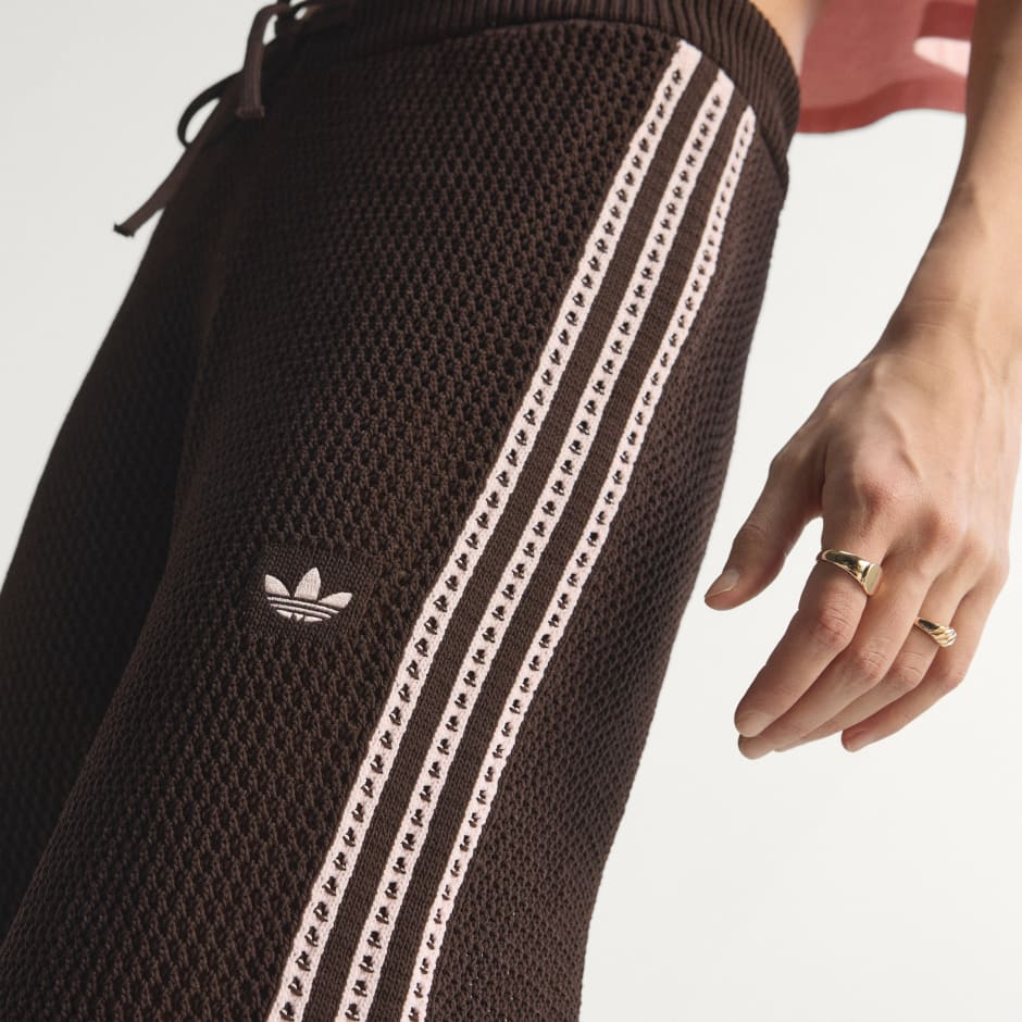 KNITTED CROCHET FIREBIRD TRACKPANTS