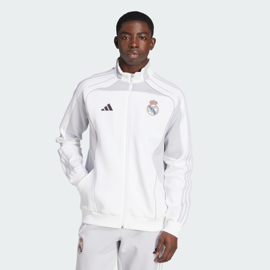 Clothing - Real Madrid UBP Doubleknit Track Top - White