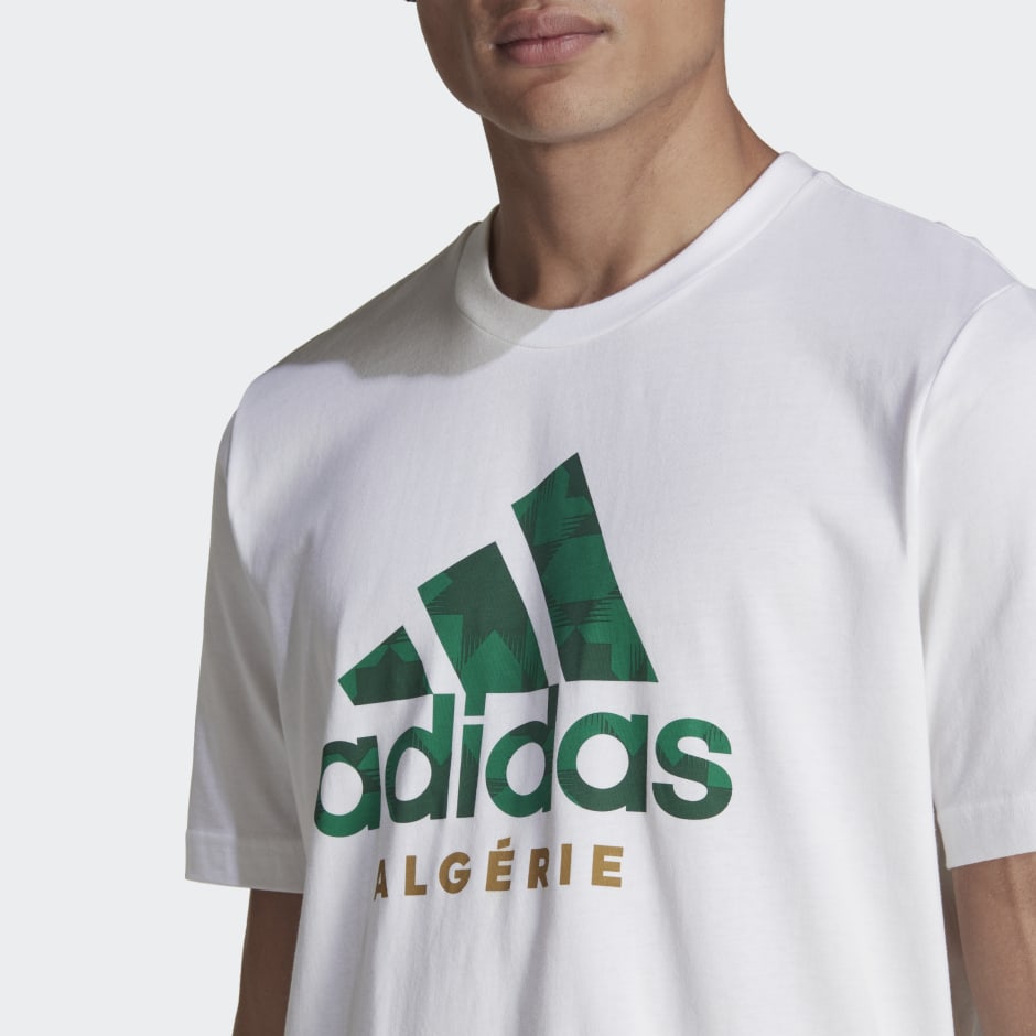 expedido alto Diez adidas Algeria Graphic Tee - White | adidas QA