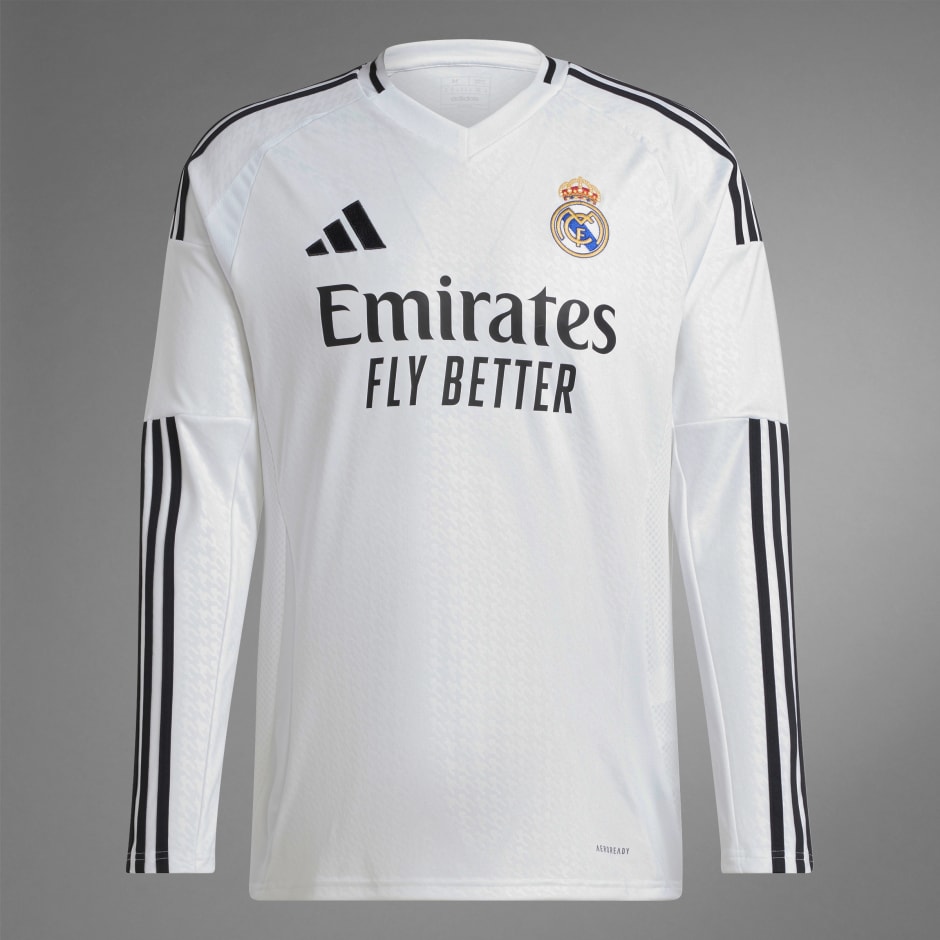 Real Madrid 24/25 Long Sleeve Home Jersey