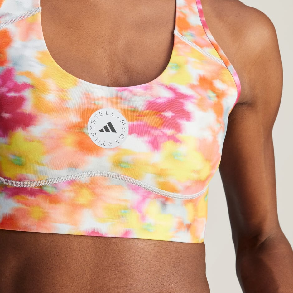 adidas by Stella McCartney TruePurpose Printed Bra