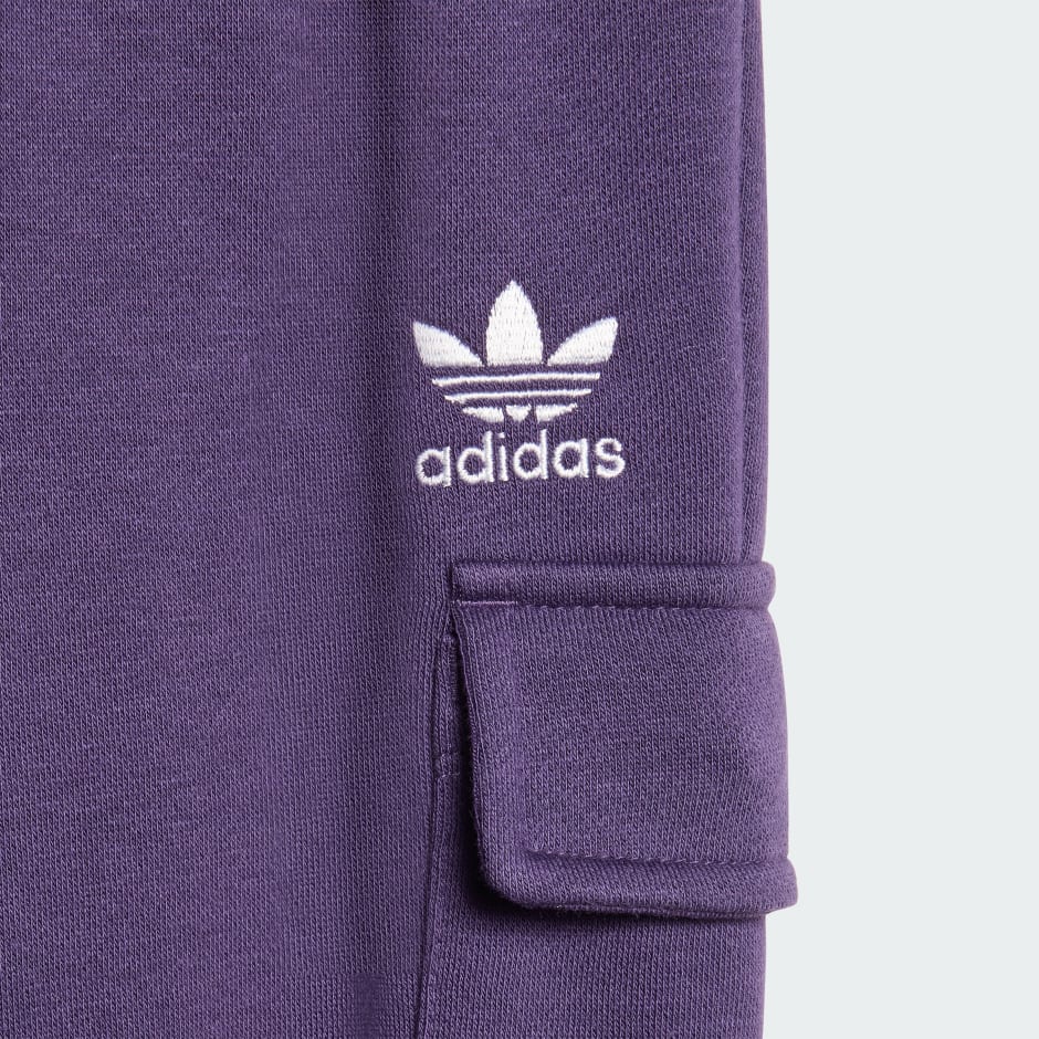 Komplet s kapuljačom i kargo hlačama za djecu