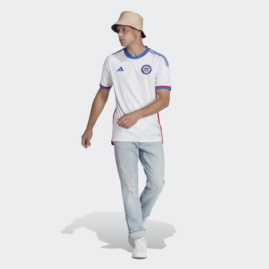 Camiseta Uniforme de Visitante Chile 22