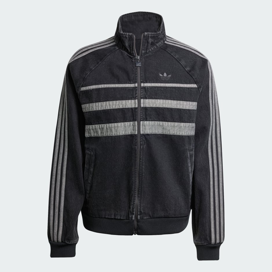 adidas Adicolor First Black Denim Track Top