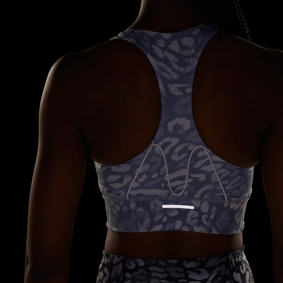 Own the Run Pocket Medium Support Print Bra