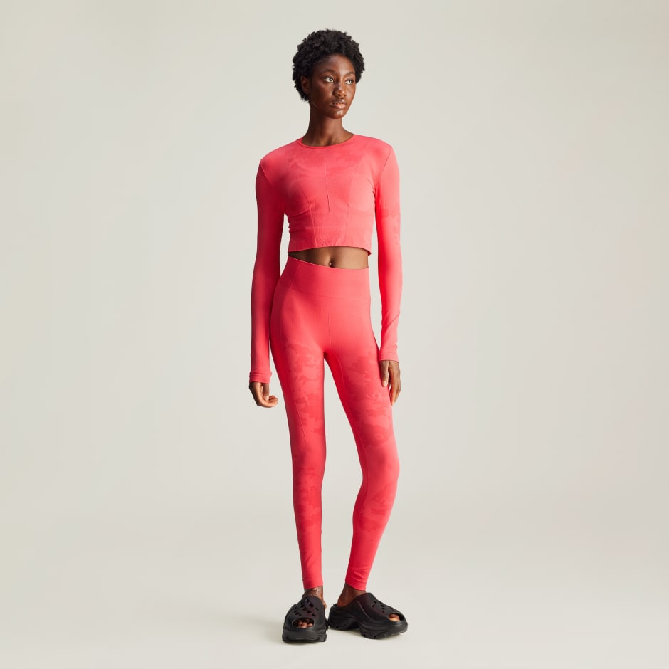 adidas by Stella McCartney TrueStrength Seamless Long Sleeve Yoga Top