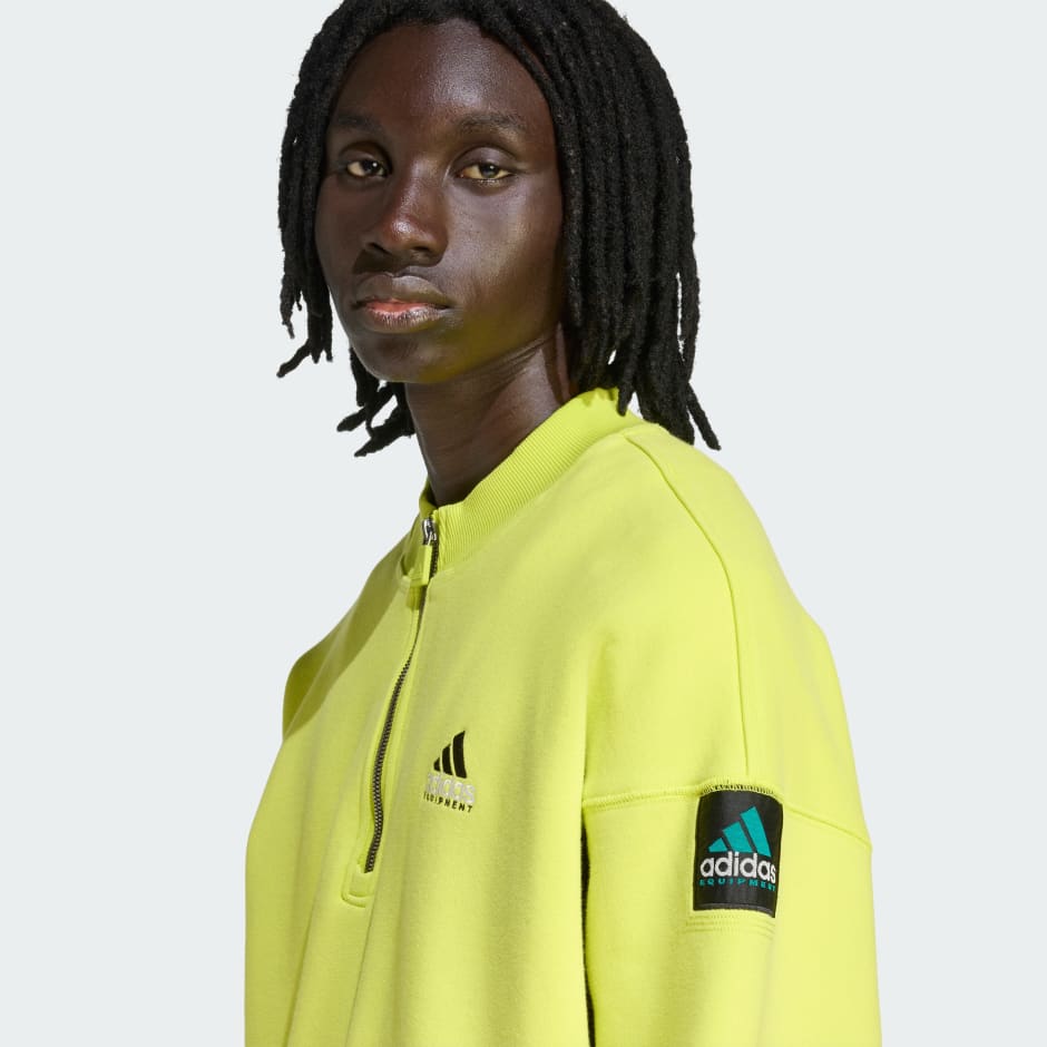 Pulover cu fermoar 1/2 Equipment Blocked adidas