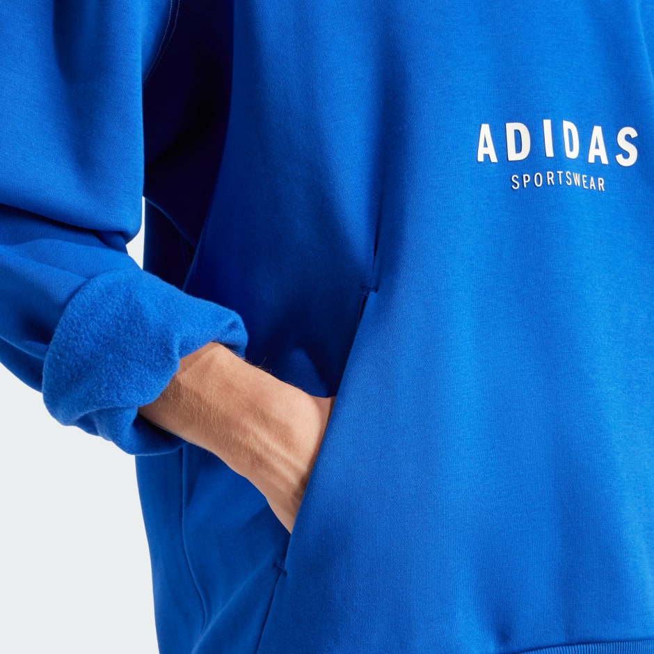 Sweat-shirt à capuche molleton graphique ALL SZN