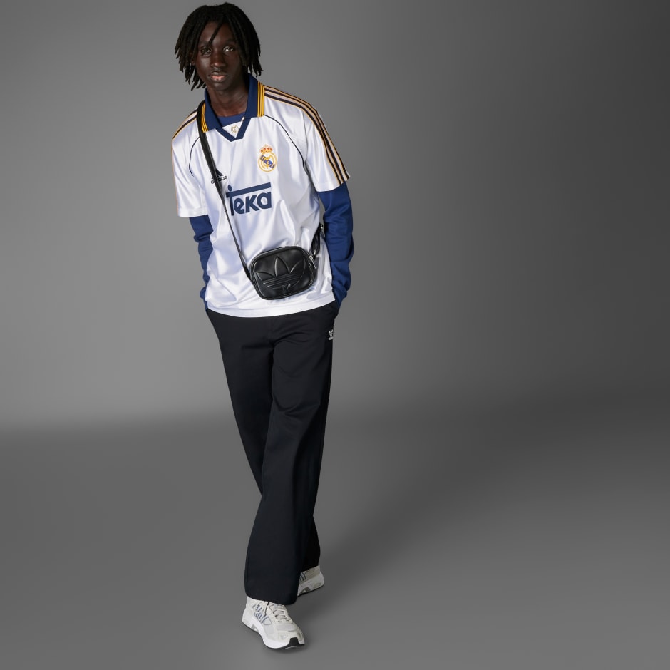 2024-25 Real Madrid adidas 1/4 Zip Hooded Top