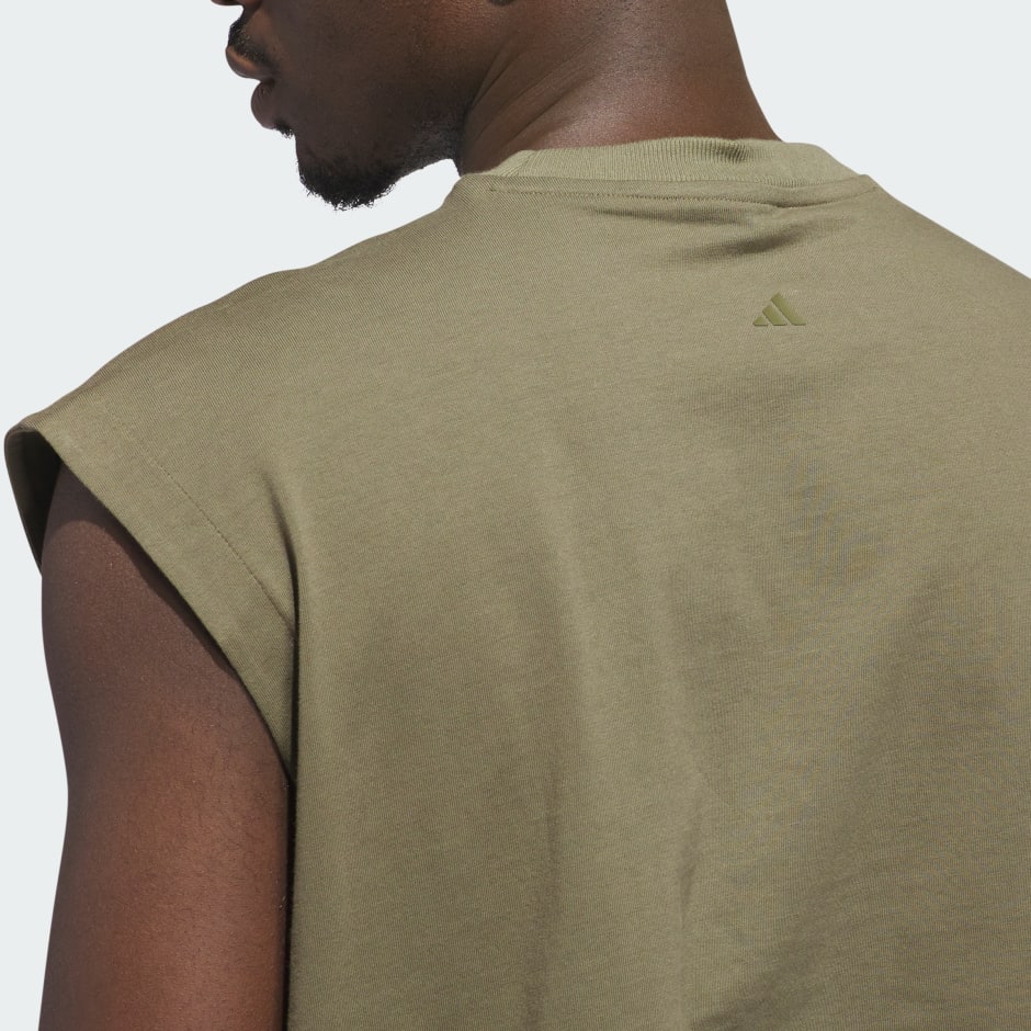 adidas Basketball Sleeveless Tee (Gender Neutral)
