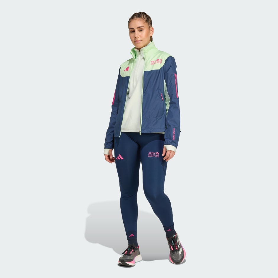 Tricou BMW Berlin-Marathon 2025 cu m&acirc;necă lungă și fermoar 1/2