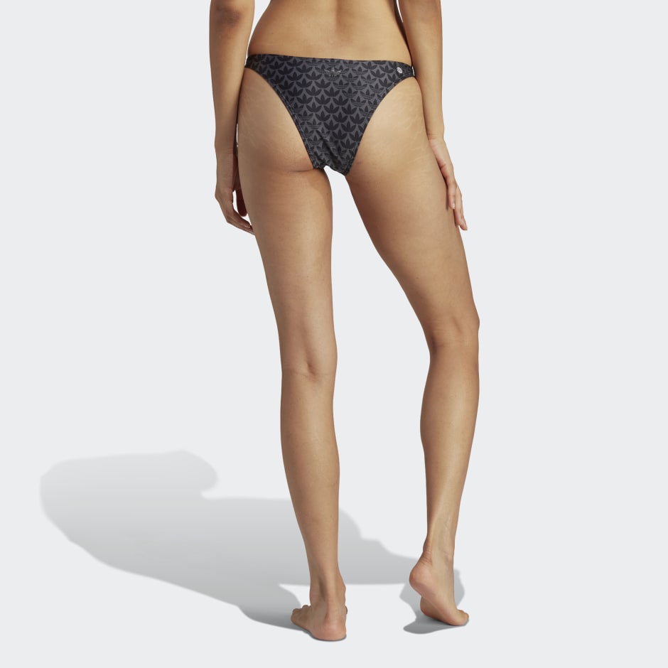 Inloggegevens retort planter adidas Originals Monogram Bikini Bottoms - Black | adidas LK