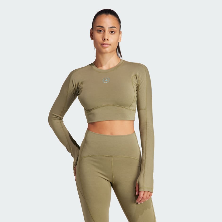 adidas by Stella McCartney TrueStrength Cropped Long Sleeve