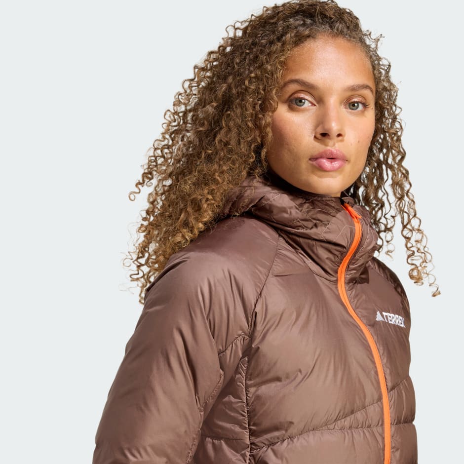 Jachetă cu puf și glugă Terrex Xperior CLIMAWARM+