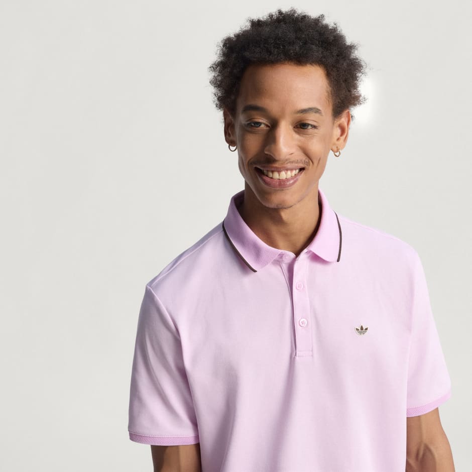 Tricou polo Originals Twistknit Trefoil