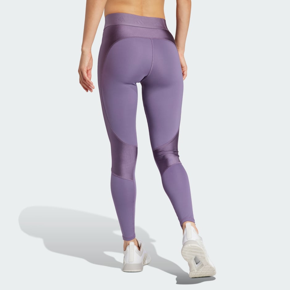 adidas Women's Climalite Performance Leggings (Purple, Large) : :  Clothing, Shoes & Accessories