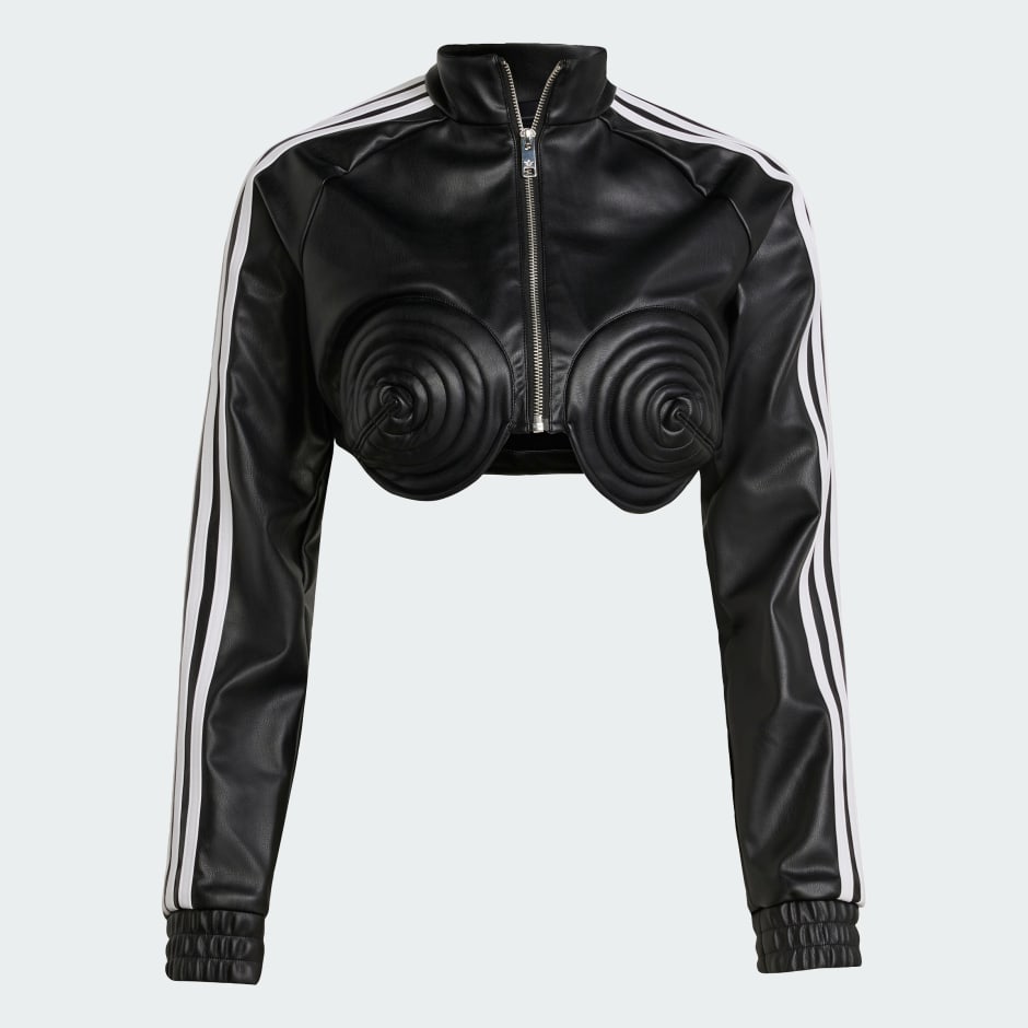 adidas x Jeremy Scott Faux Leather Track Top