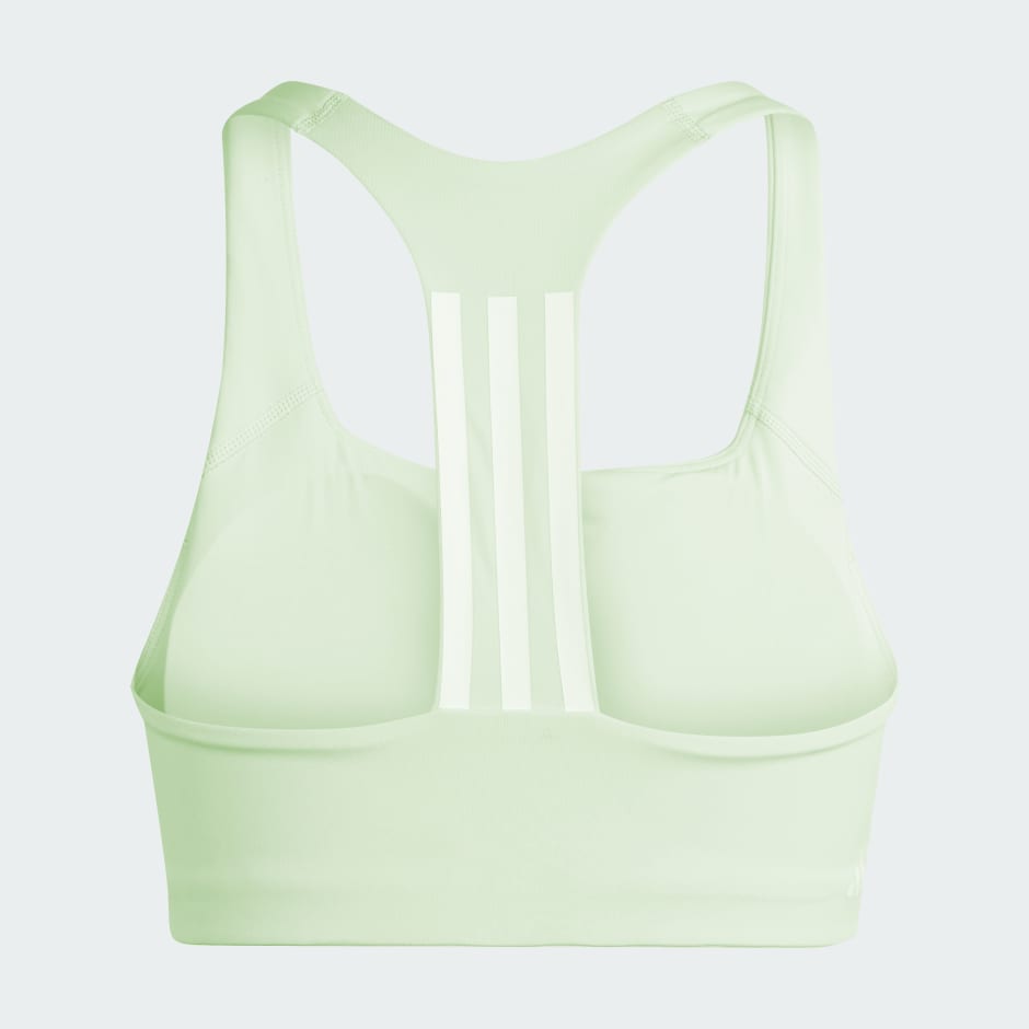 Powerimpact Training Medium-Support 3-Stripes Bra