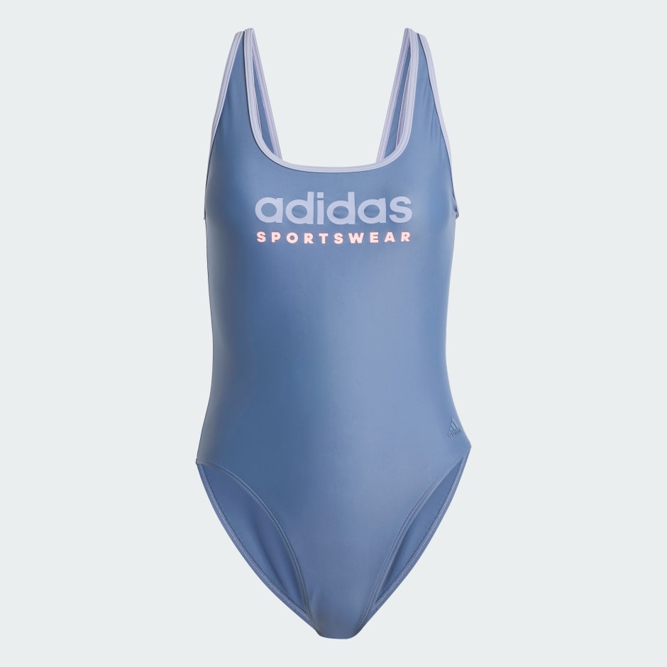 Costum de baie Sportswear cu spate în U